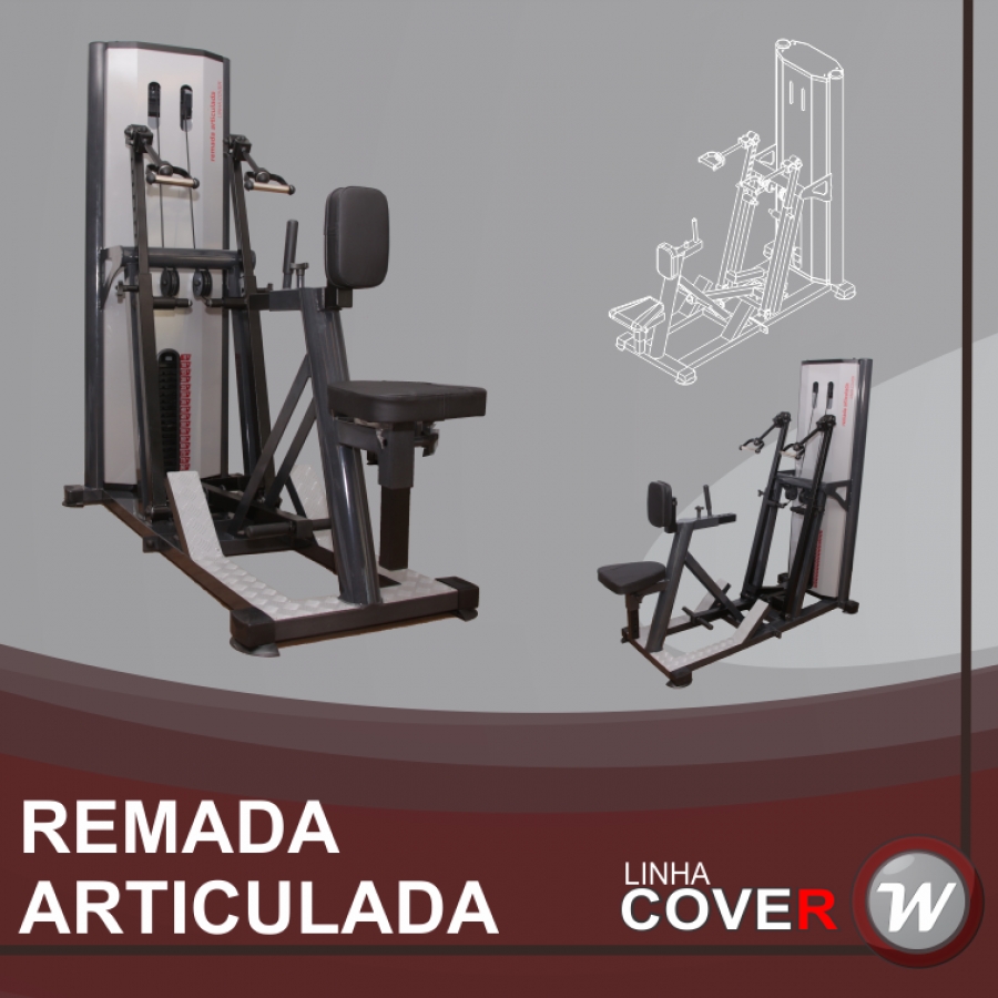 Remada articulada da linha Cover